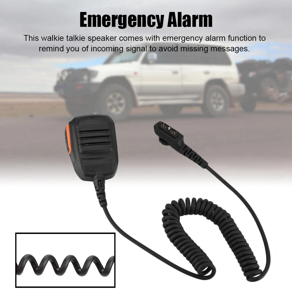 CB Microphone Radio Speaker Emergency Alarm