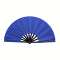 1 Kung Fu Fan Folding Martial Arts Double Sided Plastic Chinese Sound