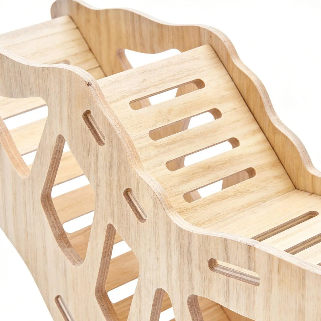 Hamster Ladder Wooden Ramp Playground Maze Funny Hamster Cage Accessories For Gerbil Mouse Mice Small Animal Ferret Squirrel Zpaxo