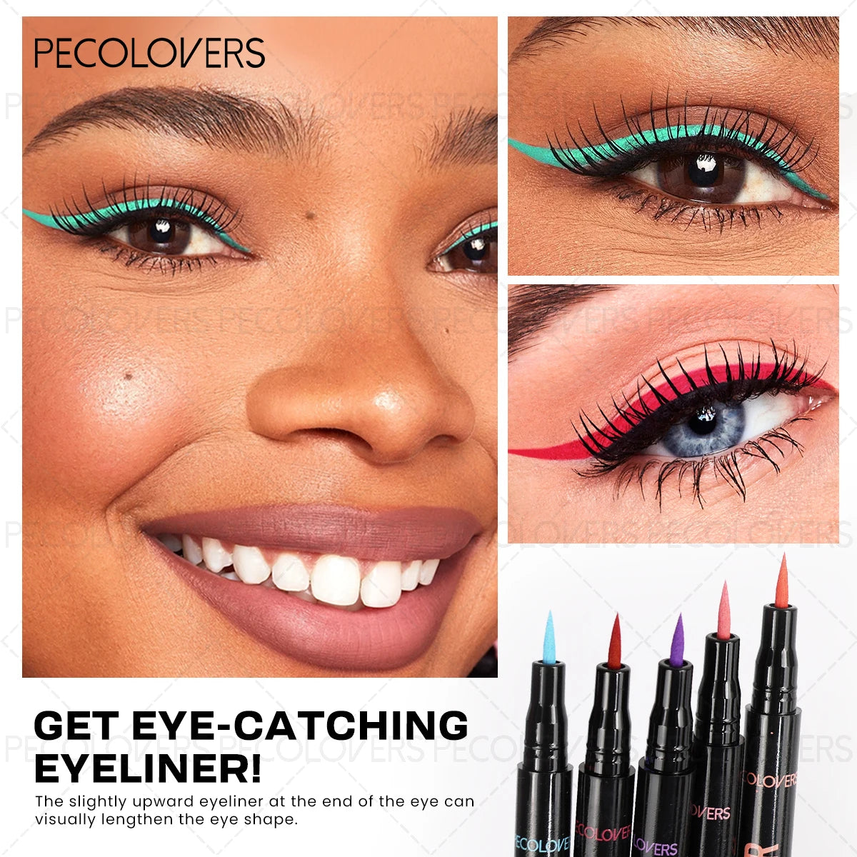1PC 17 Colors Eyeliner Waterproof and Long-lasting New Eyeliner | Colorful Eyeliner Zpaxo