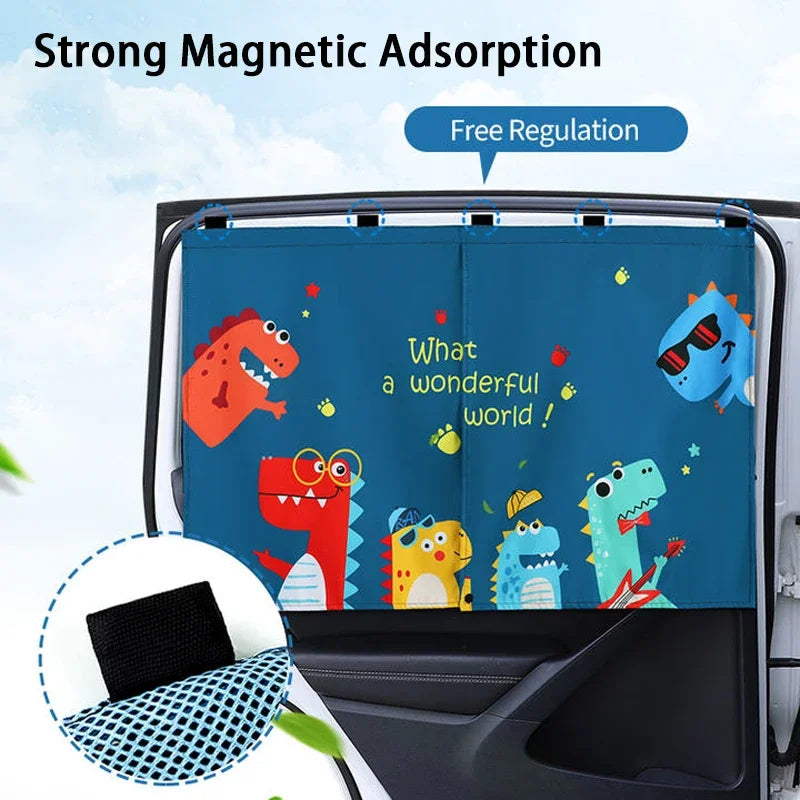 Children's Sunshade Magnetic Car Side Window Sun Protection Heat