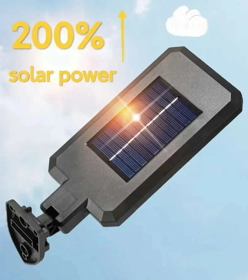 55 LED Solar Wall Floodlight | 3-Mode Motion Sensor IP65