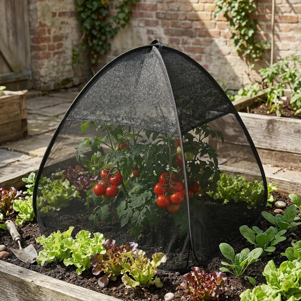 Shade Tent for Plants Pop Design Mesh Awning Tent Outdoor Plant Shade Bird Barrier for Garden Patio Cage Outdoor Backyard Zpaxo