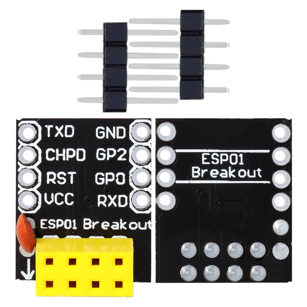 ESP-01 Esp8266 ESP-01S Model Of The ESP8266 Serial Breadboard Adapter To WiFi Transceiver Module Breakout UART Module Zpaxo esp-01 Adapter