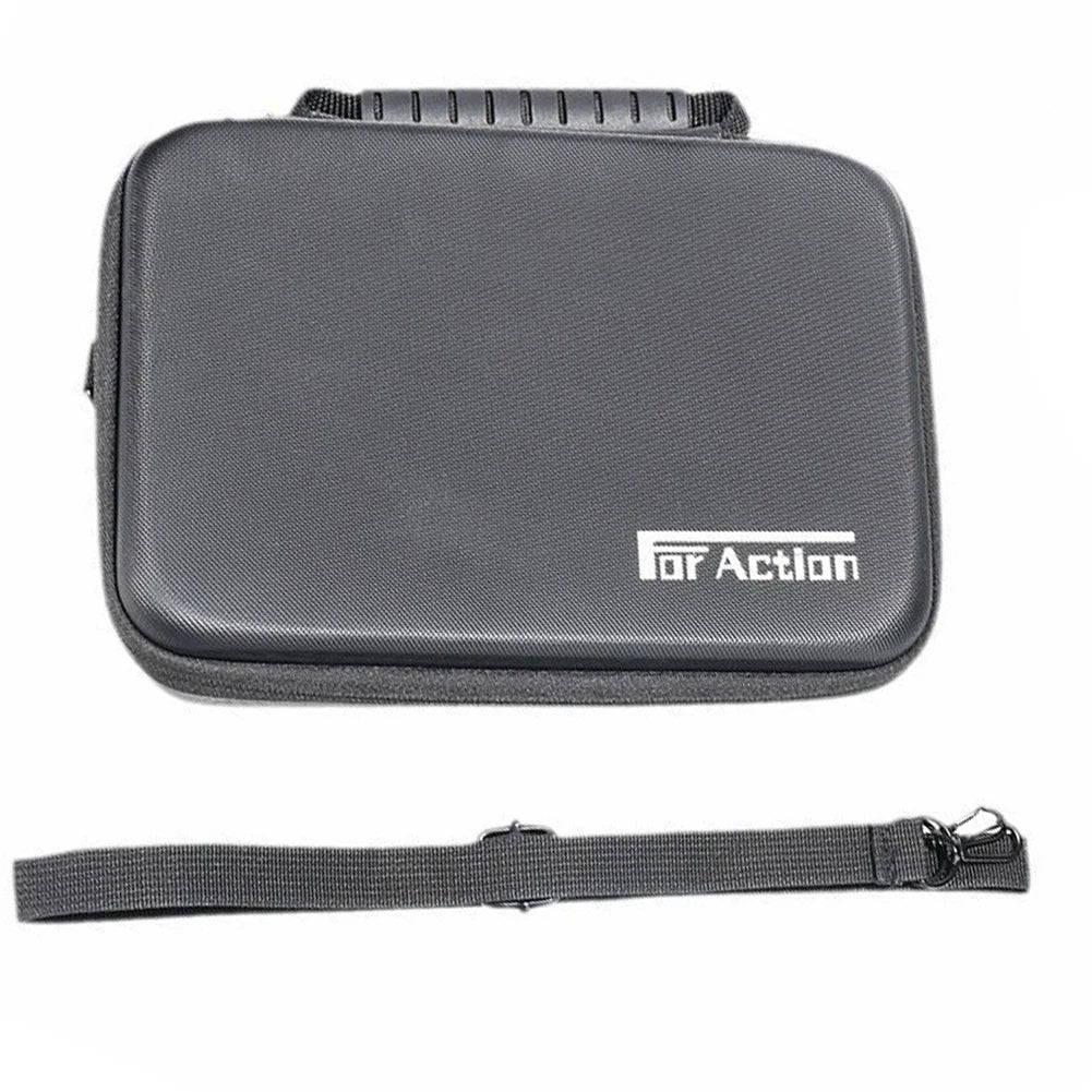 Travel Carrying Bag Shockproof Handheld Action Camera Case with Shoulder Strap Hard Shell Storage Bag for DJI Action 5 Pro/4/3 Zpaxo