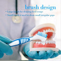 Dual-Head Denture Toothbrush – Portable Braces Oral Cleaner Denture Toothbrush Zpaxo Default Title