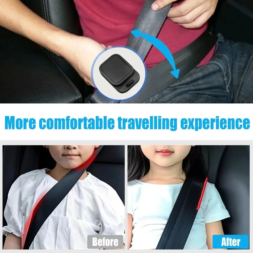 Box Comfortable Design Seat Belt Adjuster Durable Material Easy Zpaxo