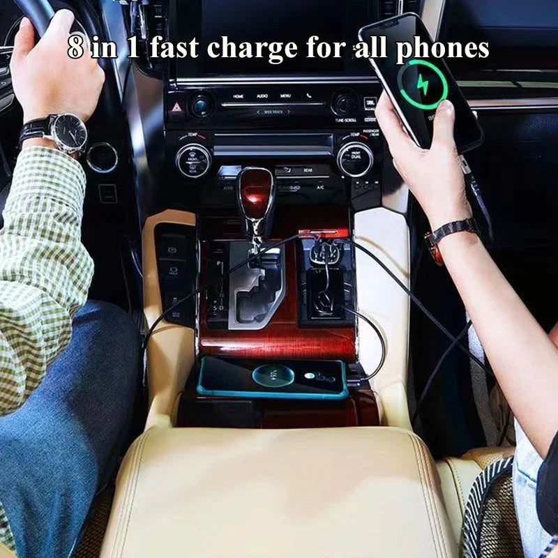 UYUXIO 1 USB C Car Phone Charger 4 PD Fast Charge Adapter Iphone Ipad