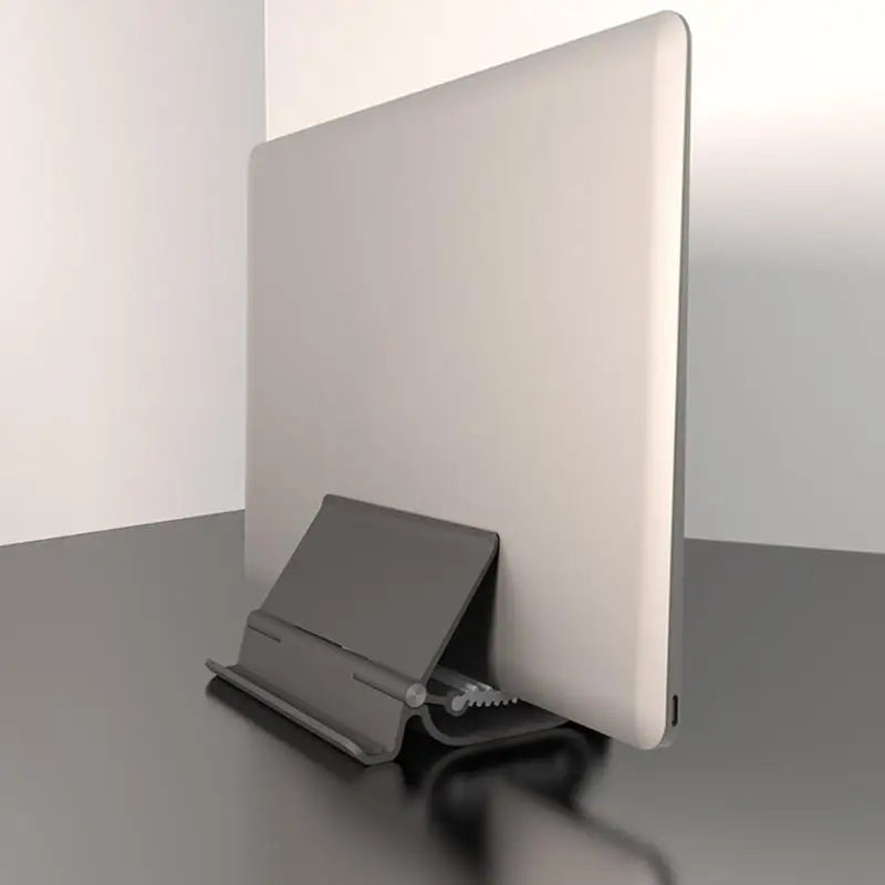 652F 1 Vertical Laptop Stand Holder Adjustable Desktop Notebook Dock Zpaxo