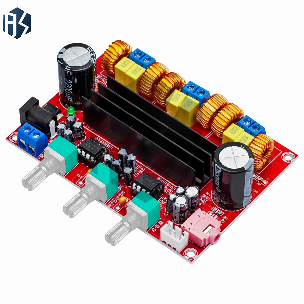High-Power XH-M139 2.1 Channel Digital Amplifier – 2x50W TPA3116D2 Chip, 12V-24V Wide Voltage Input Zpaxo