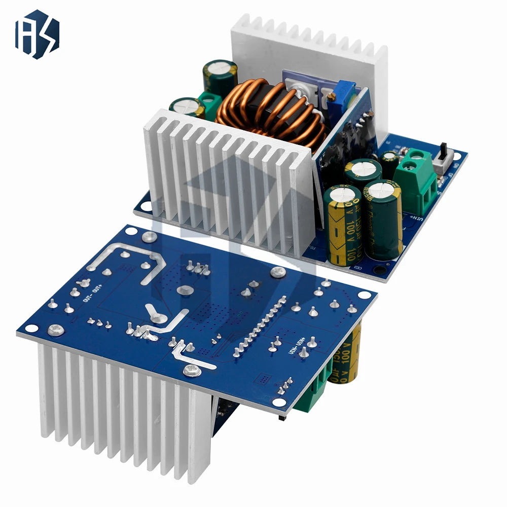 DC-DC 12-95V to 2-90V Buck Converter: 18A 500W Adjustable – Power Supply, LED Driver & 12V Compatible Zpaxo