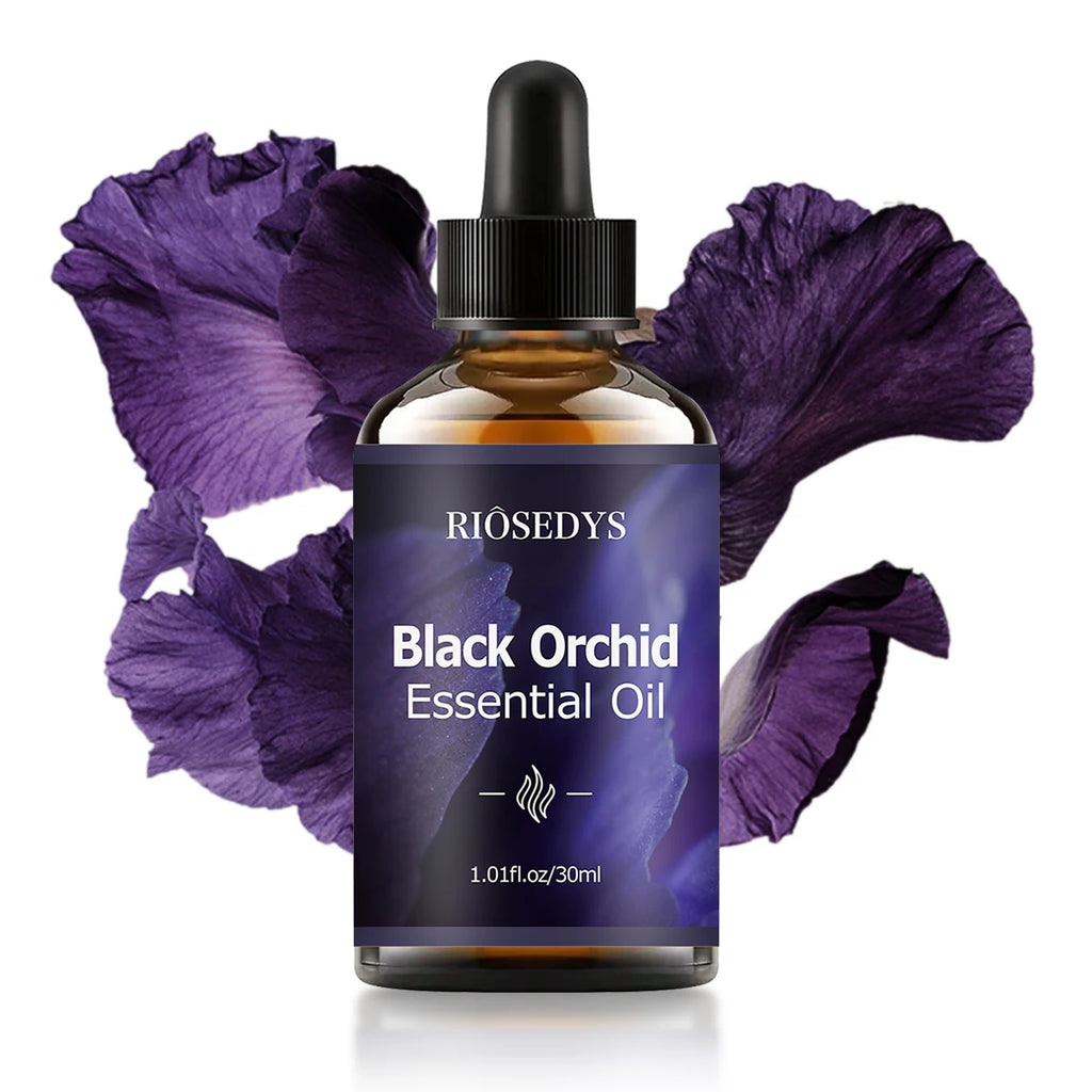 Black Orchid Essential Oil Refreshing Aroma Suitable Body Massage Zpaxo Black orchid 30ml