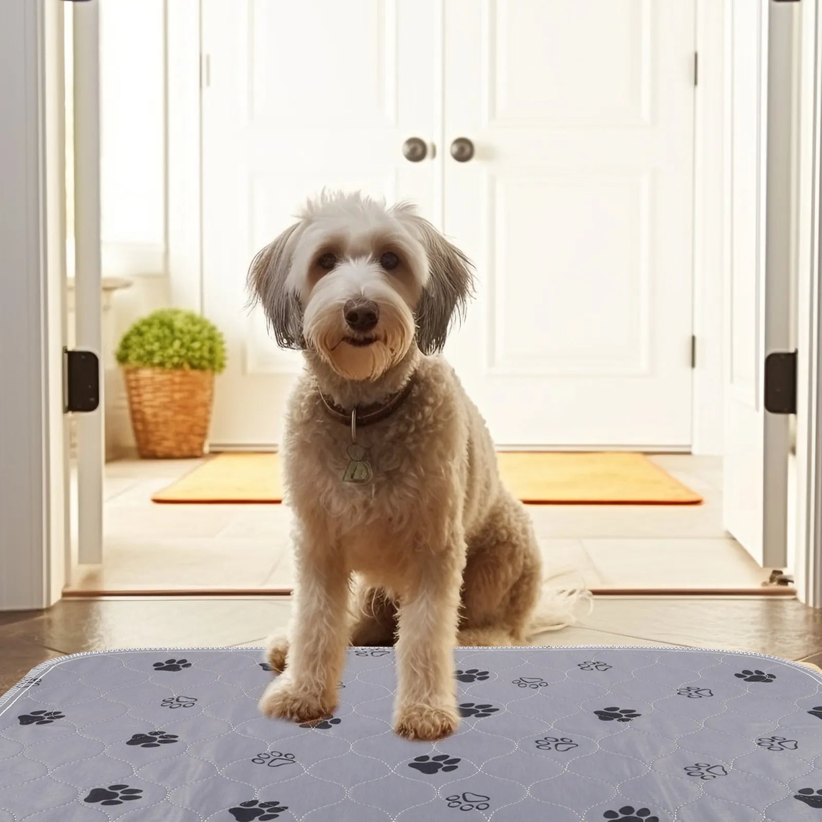 Pet Pee Mat Washable Dog Pad Puppy Training Extra Absorbent Leak