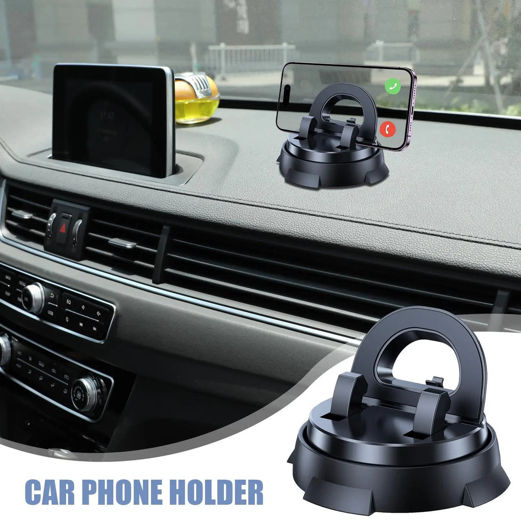 Phone Mount for Car 360 Degrees Rotatable Dashboard Phone Holder Strong Adsorption Automobile Cradles for GPS Direction Music Zpaxo