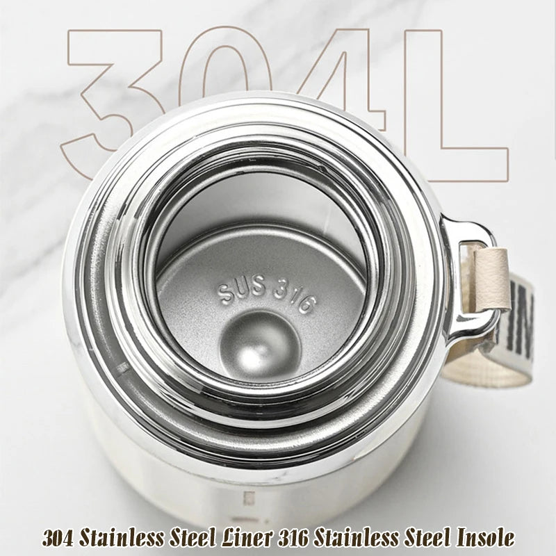 Large Capacity Food Grade Material 316 Stainless Steel Portable