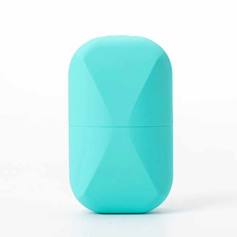 Portable Silicone Ice Roller Face Beauty Skin Care Tools Reusable Zpaxo Green