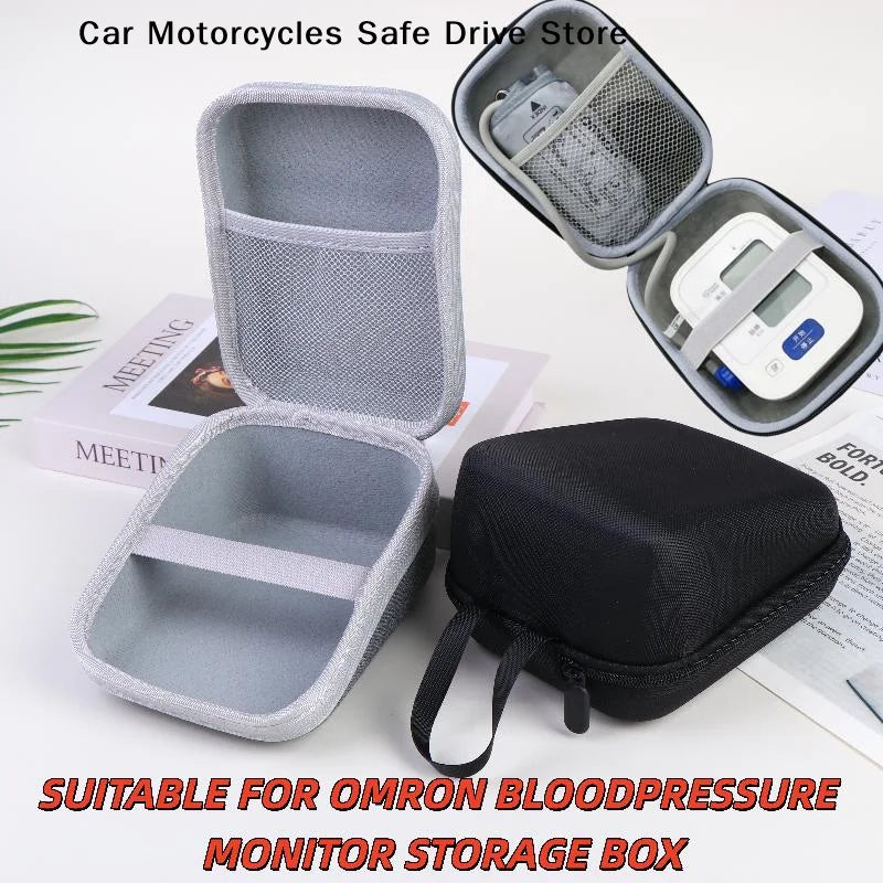 CM1Pcs Home Electronic Measurement EVA Blood Pressure Bag Hard Case