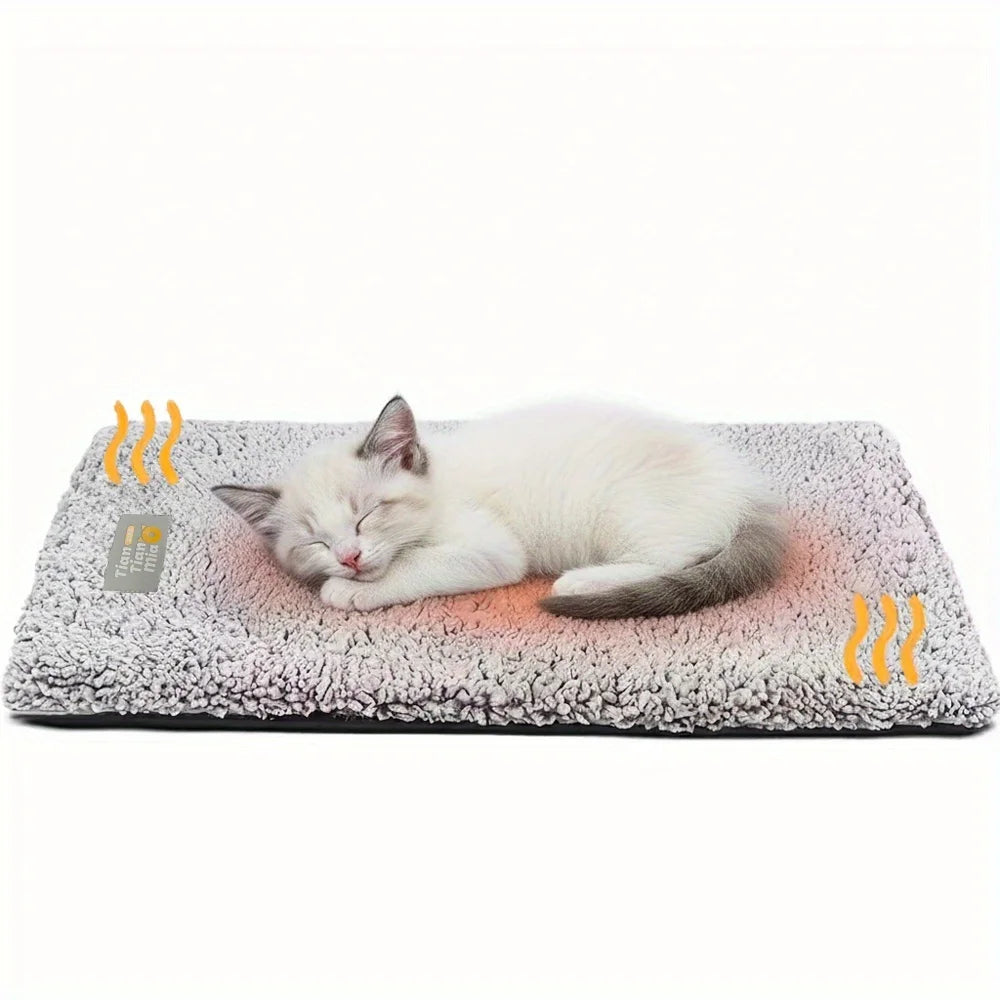 Winter Warming Pet Mattress Warm Cat Dog Pad Washable Non-slip Mat