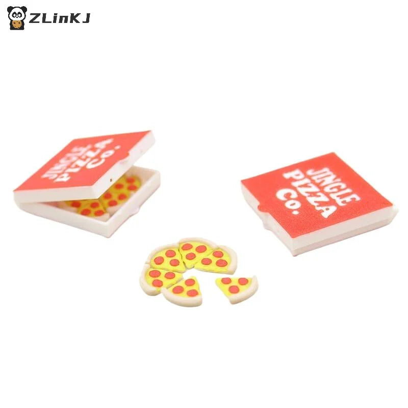 1 12 Dollhouse Simulation Mini Pizzas Model Pizza Box Kitchen Food Zpaxo