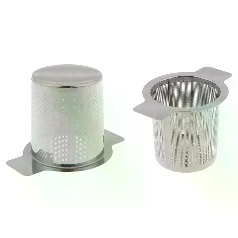 Strainer Loose Leaf Filter Withoutlid Stainless Steel Mesh Tea Zpaxo