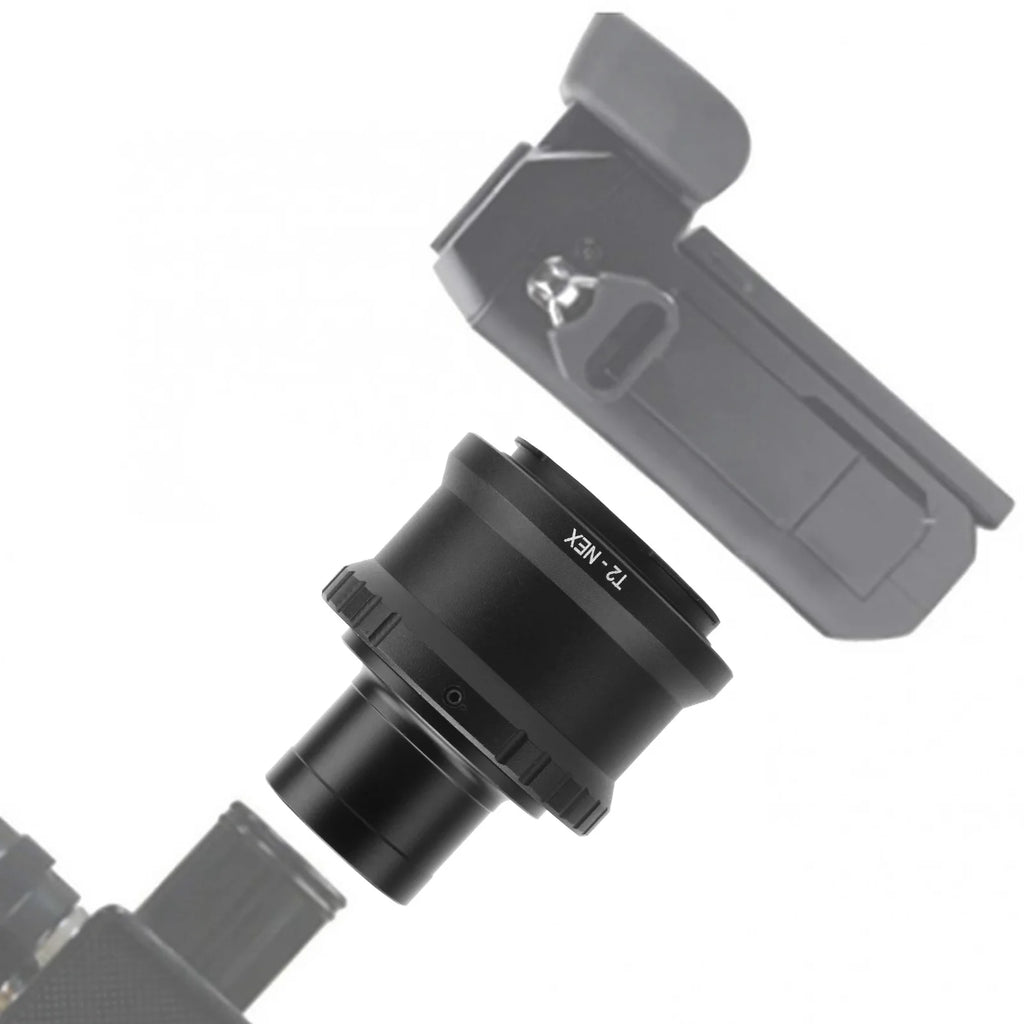 Astronomical Telescope T Mount Tube Adapter E Mirrorless Camera Metal