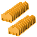 2 Plier Organizer Rack 10-Slot Tool Non-slip Rubber Base Drawer