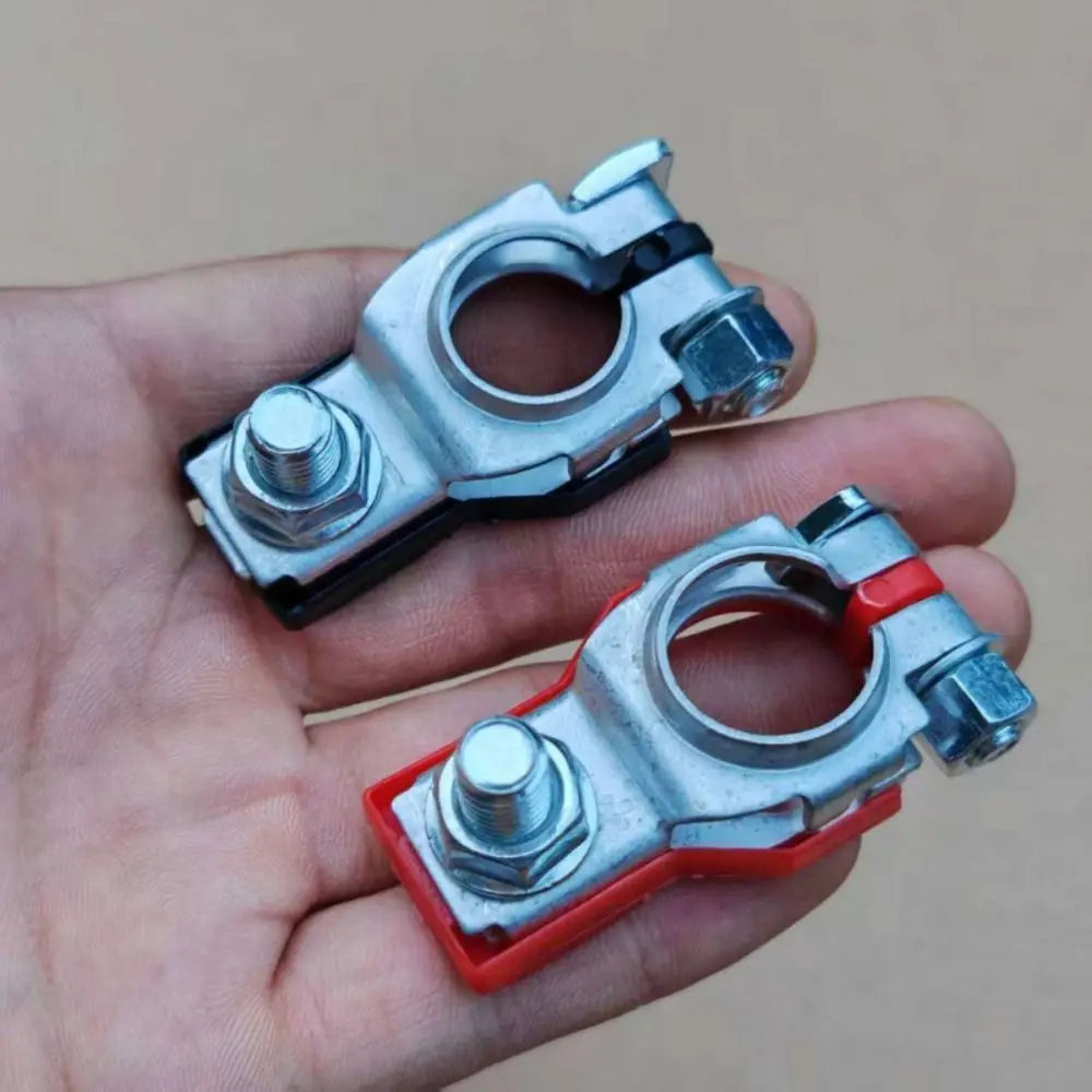 Post Battery Terminals Positive Negative Universal Wire Cable Clamp Zpaxo