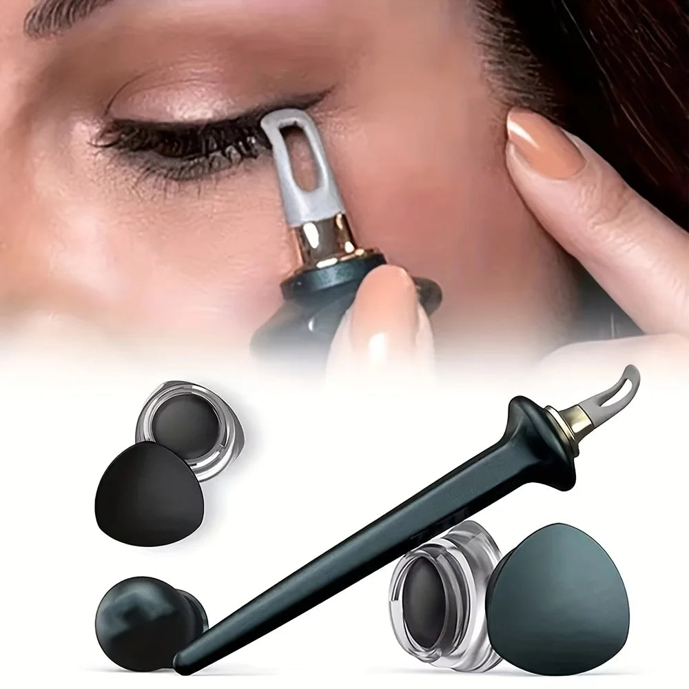 Silicone Eyeliner Brush Waterproof Non-smudge Auxiliary Tool Zpaxo
