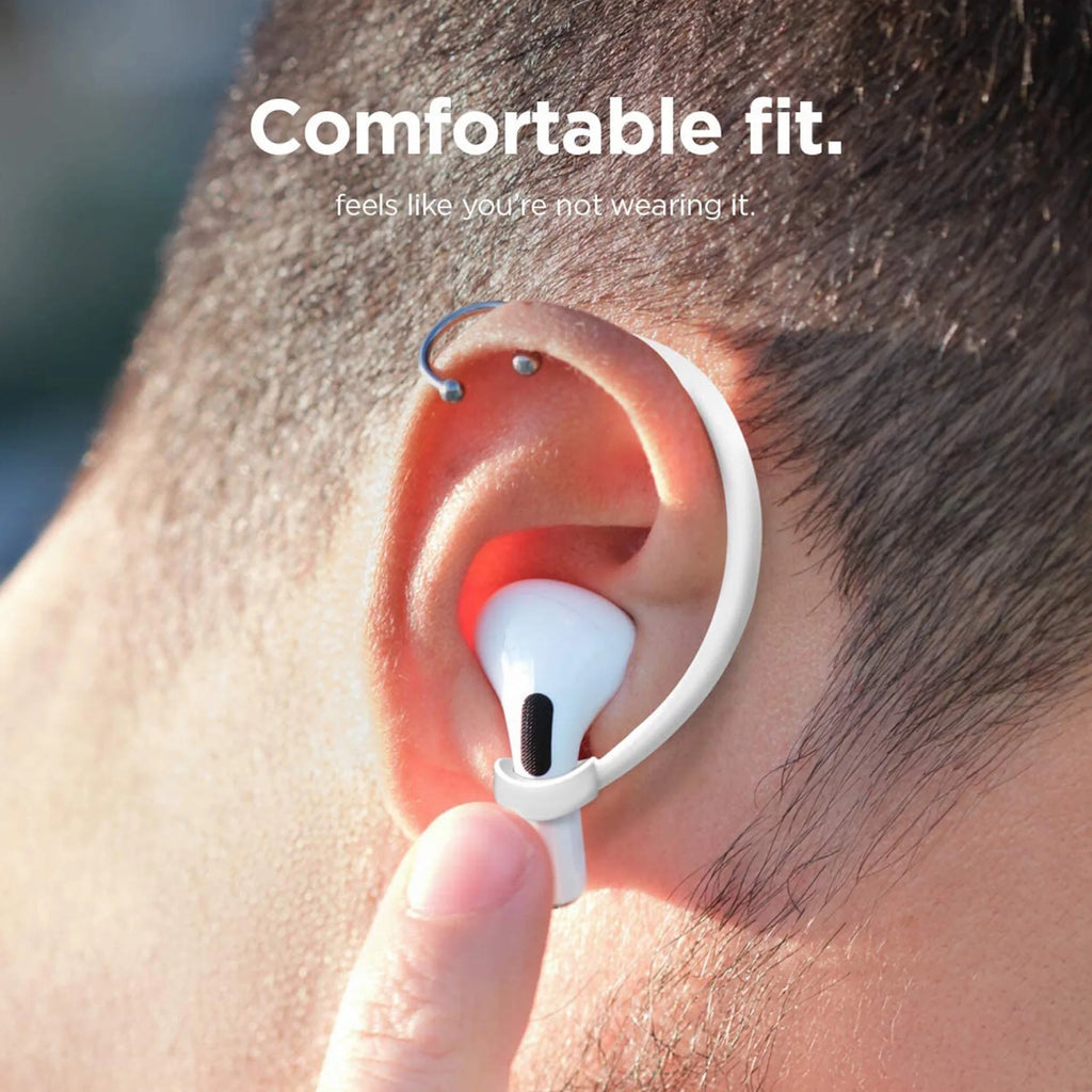 Soft Silicone Anti Lost Ear Hooks Headphone Holder Accessories Anti-Fall Bluetooth Earphones Holder For Air Pods 1th 2th 3th Gen Zpaxo