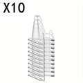 Acrylic Coin & Trading Card Display Stands – 10/30 Pack