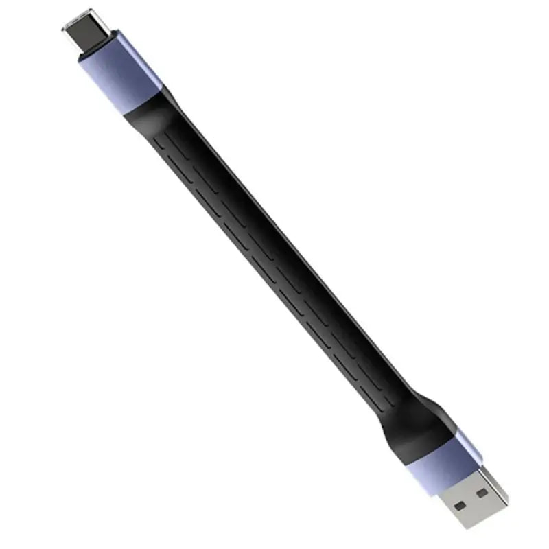 652F Short USB Type C Cable 40Gbps Fast Speed Data 240W Fast Charging Durability 15CM Length Zpaxo