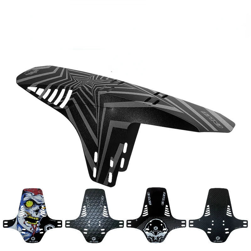Bicycle Mudguard 5 Colorful Front/Rear Tire Wheel Universal Mtb Road Bike Wings Mud Guard Portable Cycling Accessories Zpaxo
