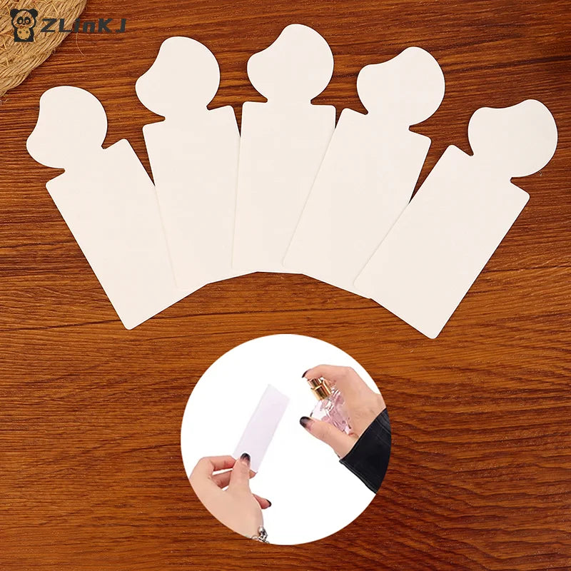 ▶50/100Pcs Perfume Test Strips Pracctical Premium Creative Blank Incense Paper 6mm Thick Perfume-Blotter Incense Testing Paper Zpaxo