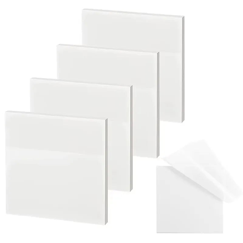 Transparent Waterproof Sticky Note Pads – 50–250 Sheets