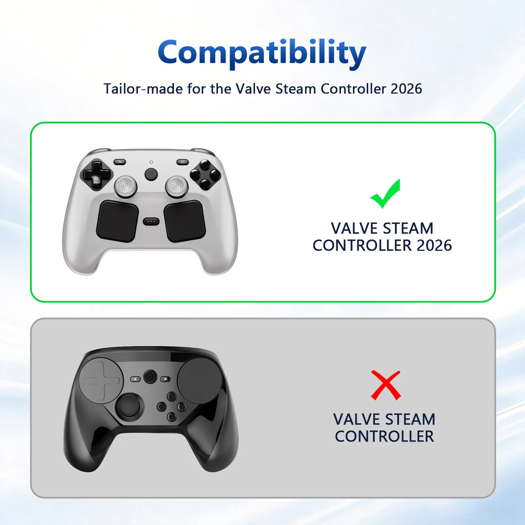Silicone Ultra Thin Case Cover Fit Steam Controller 2 2026