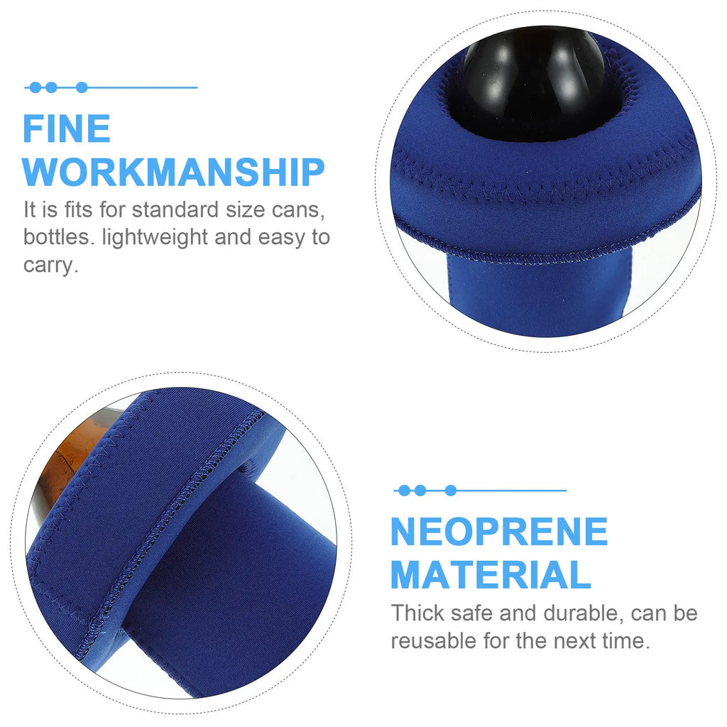 1Set Neoprene Floating Drink Holder Can Bottle Cooler Sleeve Buoyant Pool Beach Lake River Hot Tub Spa Floatation Drink Carrier Zpaxo