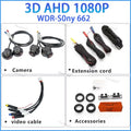 SN662 3D 360 Panoramic Car Camera WDR 8K AHD1080P Sensor Android Zpaxo 3D AHD 1080P sn662 China Mainland 12 V