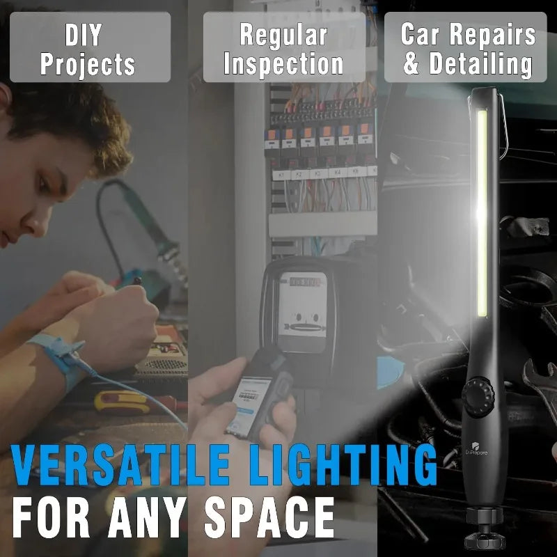COB LED Work Light – Rechargeable Magnetic Portable Lamp 700lm