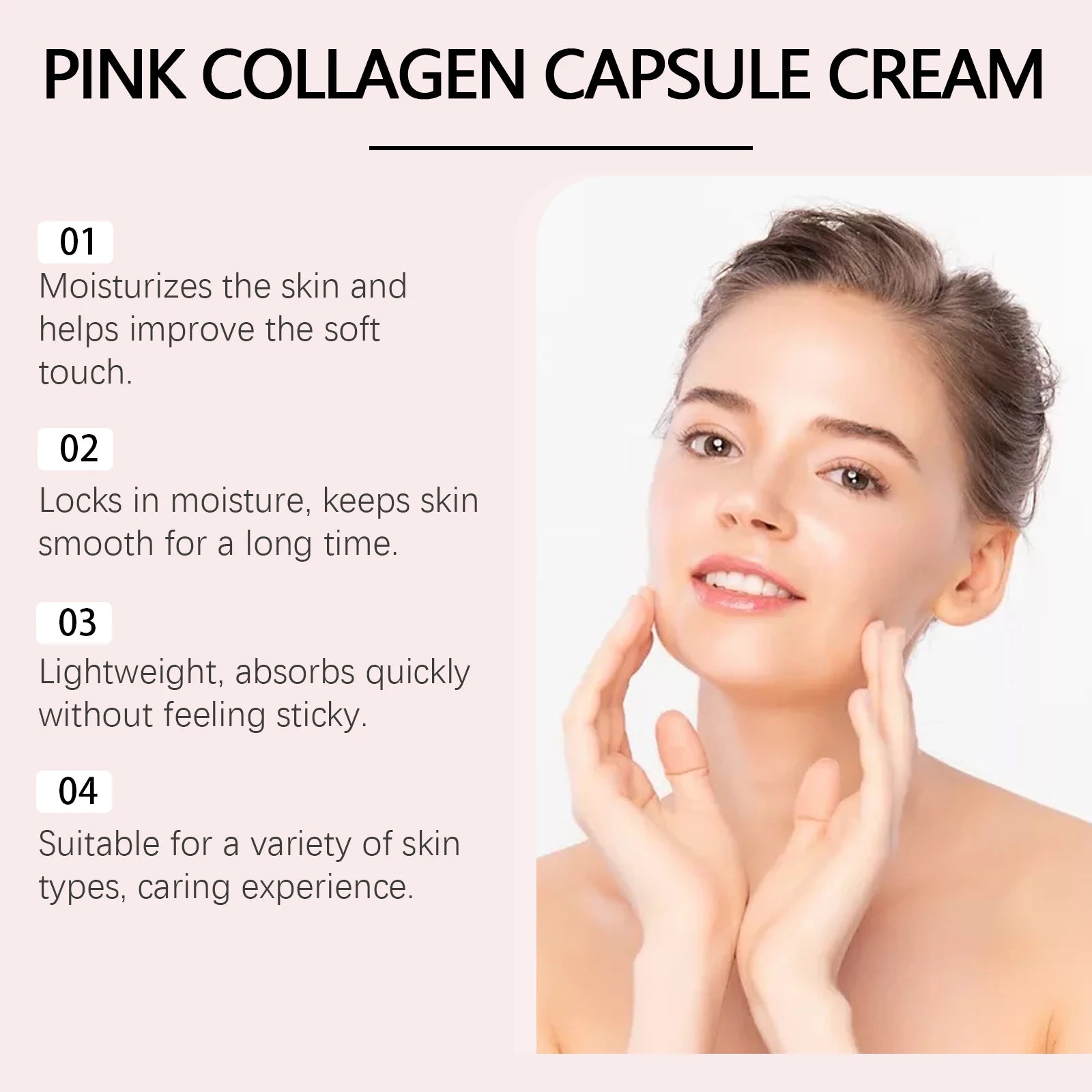Hoygi Collagen Capsule Cream – Hydrating Firming Anti-Aging Facial Capsule Cream Zpaxo