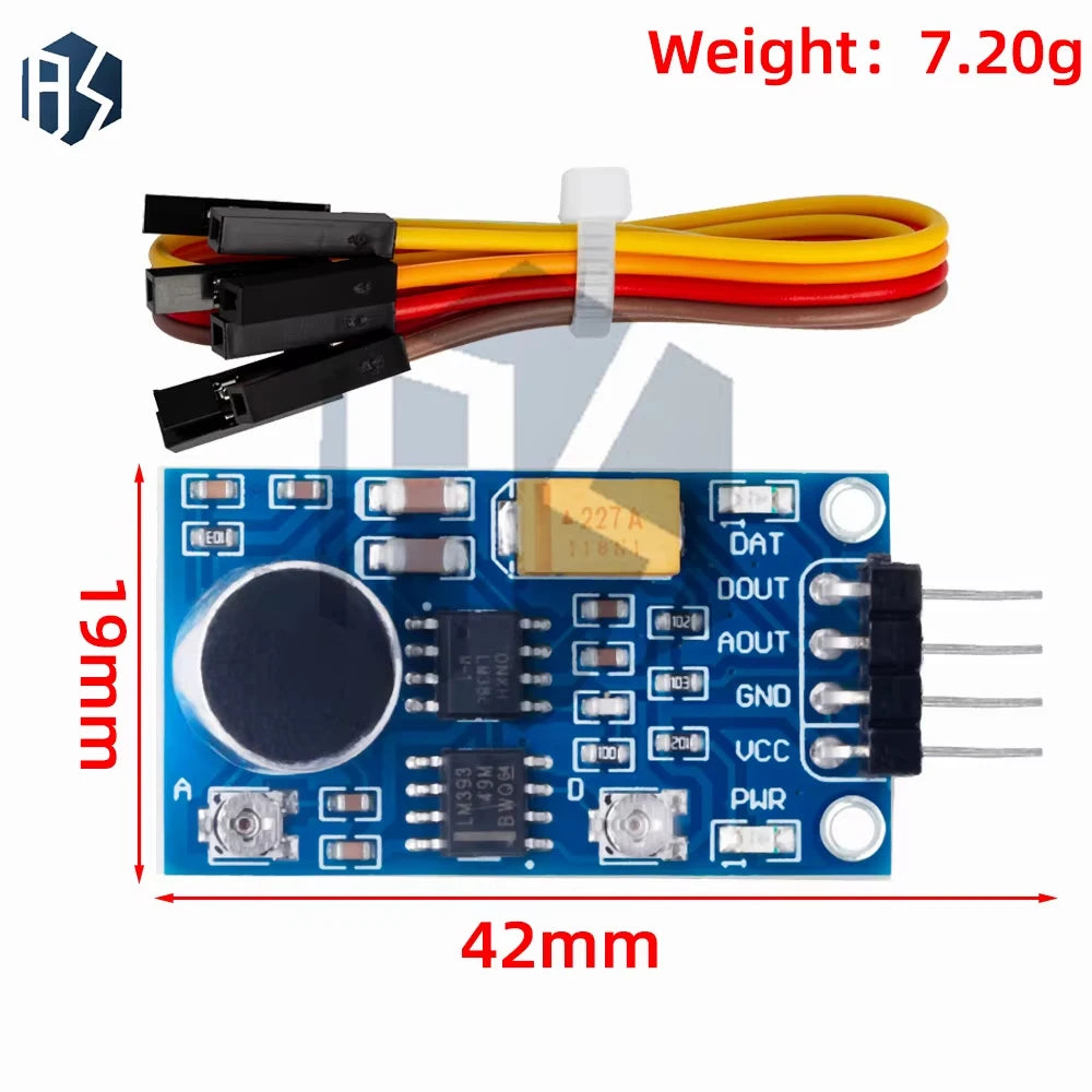 LM386 Audio Amplifier Module - 200x Gain, 5V-12V Input, 10K Adjustable Resistance, Compact Design for DIY Audio Projects and Po Zpaxo