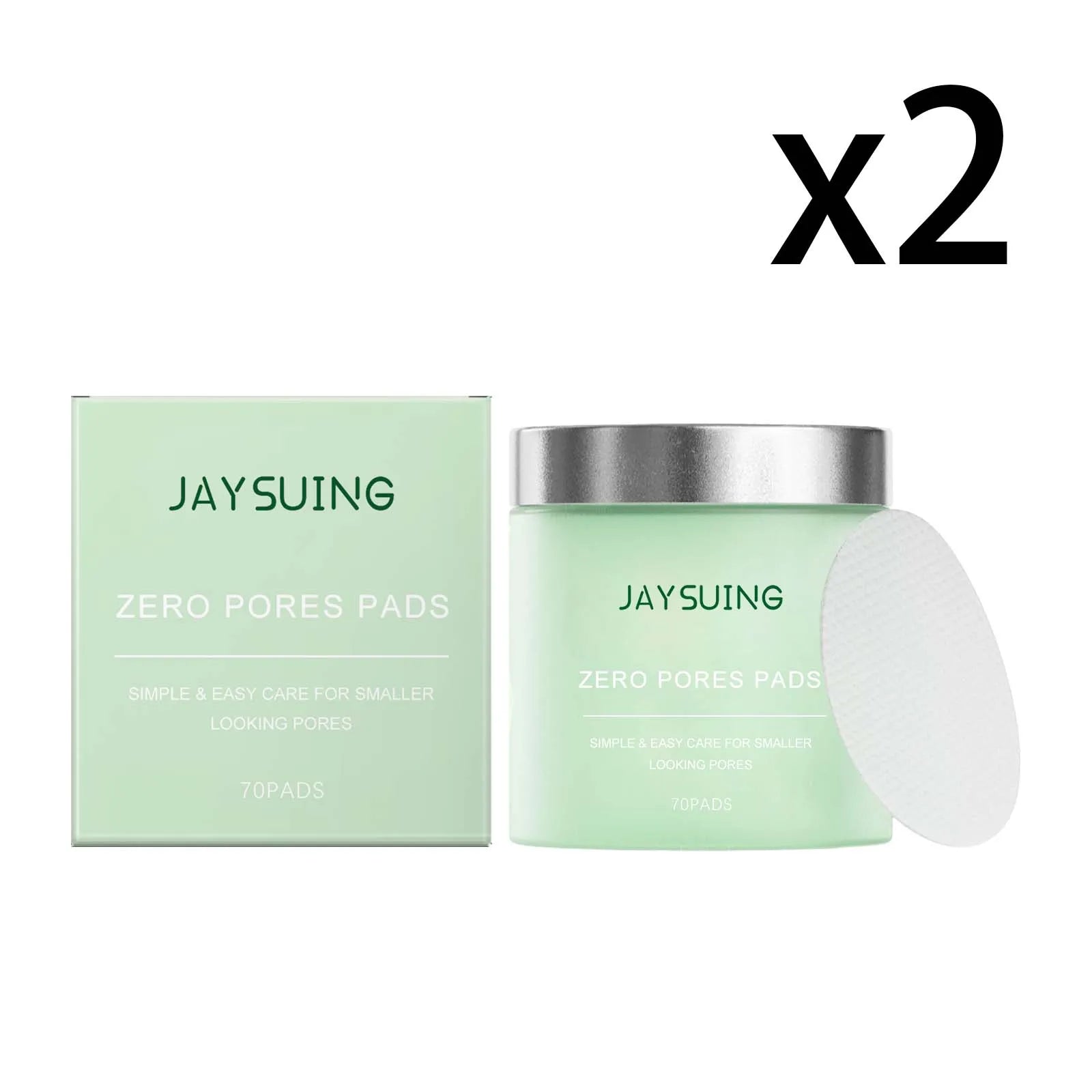 Salicylic Acid Exfoliating Facial Pads – 70 Pads | Jaysuing Exfoliating Facial Pads Zpaxo 2x70 Pads