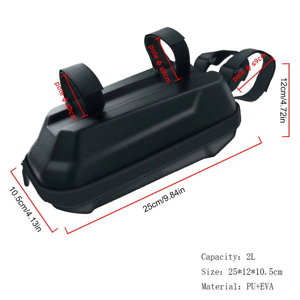Electric Scooter Front Storage Bag Waterproof Hard Shell Xiaomi