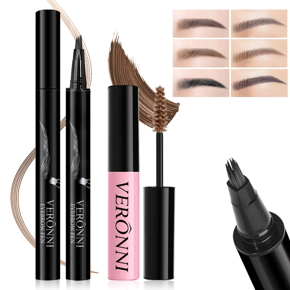 Waterproof Liquid Eyebrow Pencil Brow Tint Gel Long Lasting Eye Zpaxo