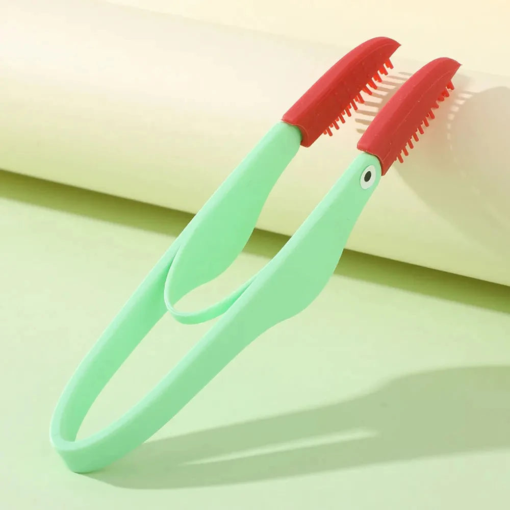 Pet Grooming Tools Dog Eyes Comb Pet Tear Silicone Remover Comb Cleaning Brush for Small Cat Dog Zpaxo