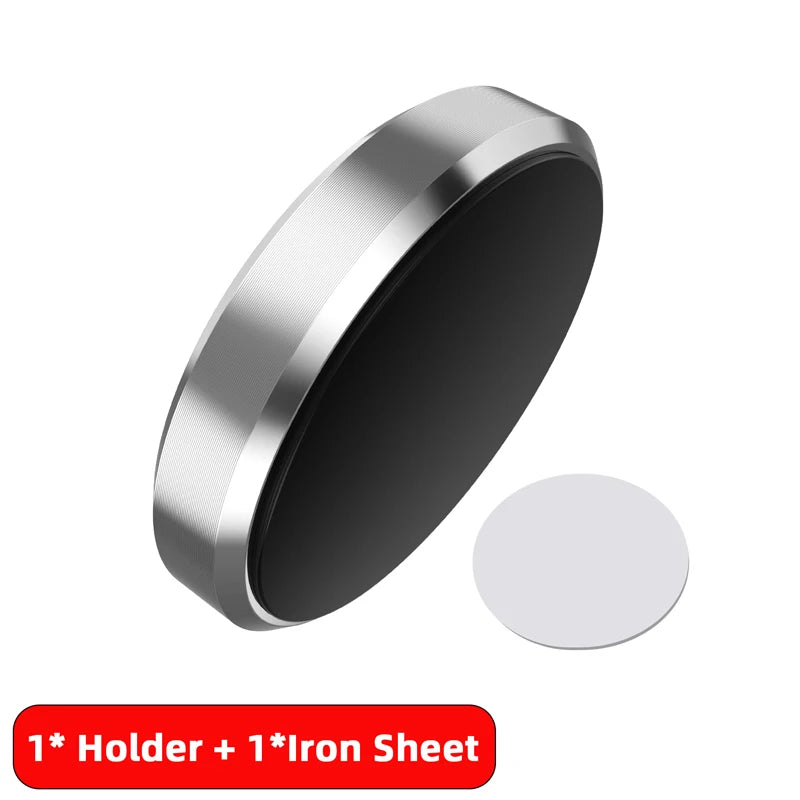 Magnetic Car Mobile Phone Holder Magnet Mount Cell Stand Support GPS Zpaxo Silvery