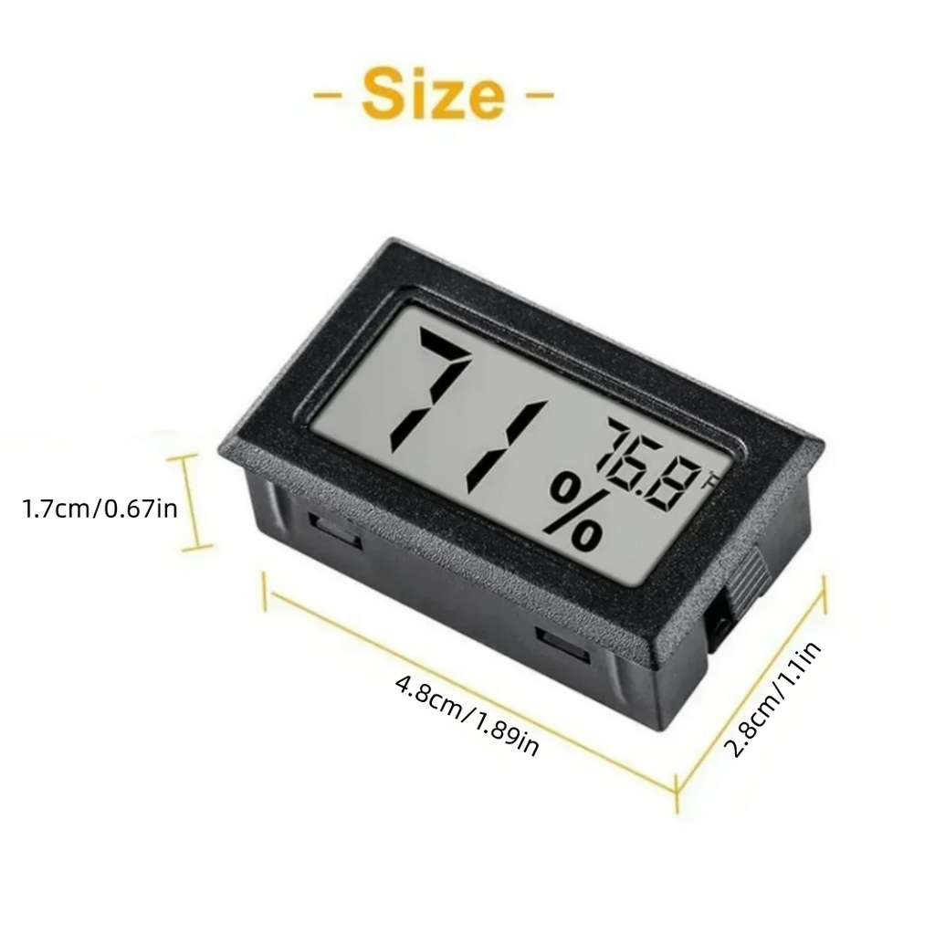 Digital Hygrometer Thermometer Home LCD Display Temperature