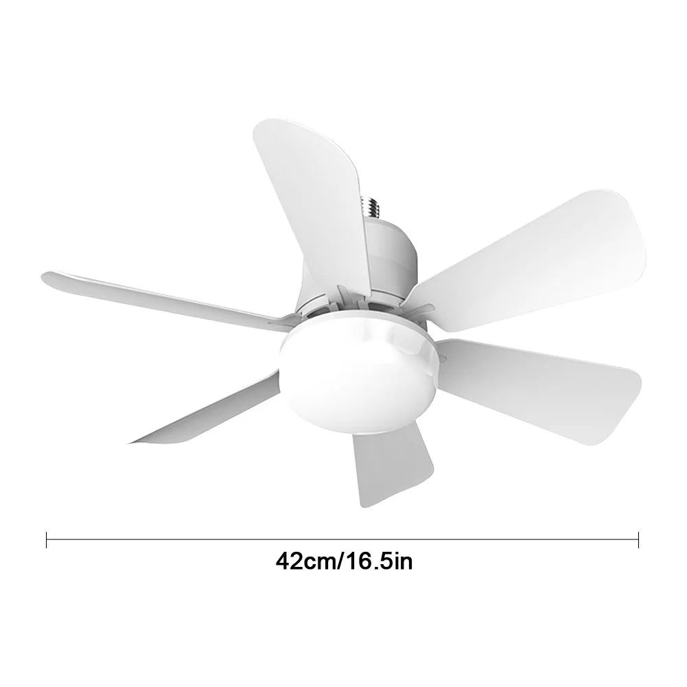 Ceiling Fan Light Remote Modern Kitchen Bedroom Basement Dining Zpaxo