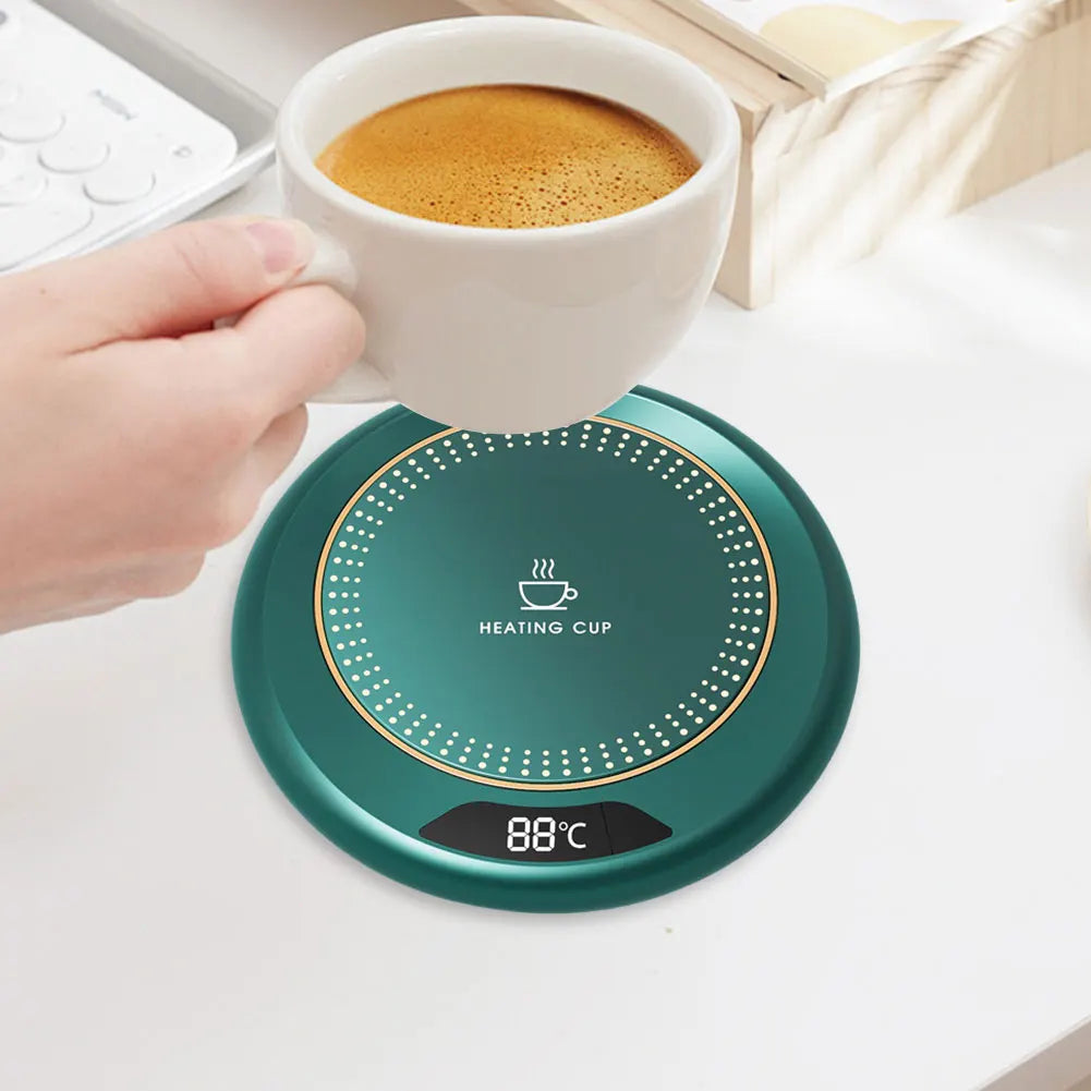 USB Coffee Mug Warmer 3 Temperature Setting Electric Beverage Warmer Coffee Warmer Plate for Coffee Milk Tea Beverage Zpaxo