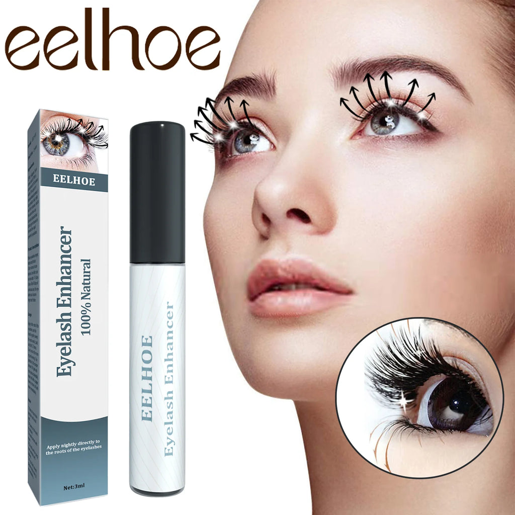 3ml Eyelash Serum For Growth Collagen Hyaluronic Acid Lash Enhancer Natural Longer Thicker Lashes And Brows Nourishing Formula Zpaxo