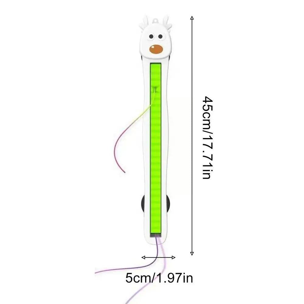 Automatic Cat Toy Wall Mounted Interactive Flying Rope Rechargeable Zpaxo A
